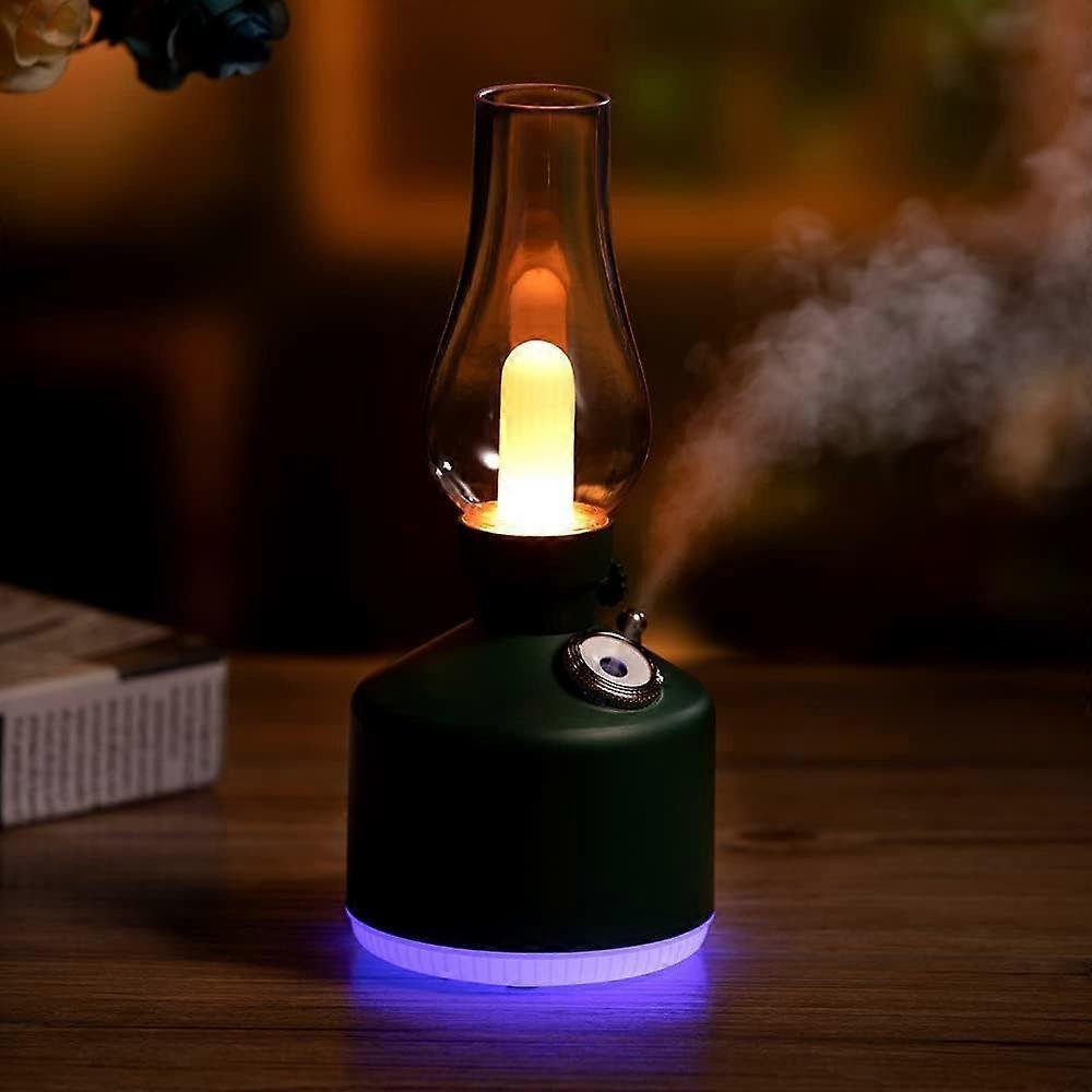 Lampe Vintage & Humidificateur Sans Fil silencieuse & efficace
