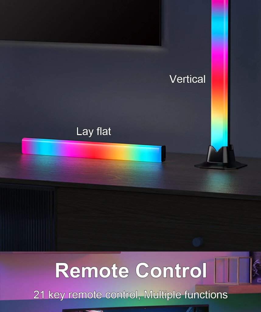 Barre LED RGB Intelligente Synchronisée avec la Musique – Ambiance Immersive