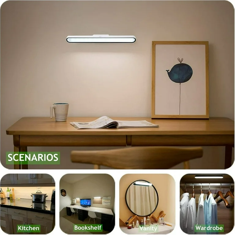 Lampe LED magnétique rechargeable – Éclairage intelligent et élégant - Image 2