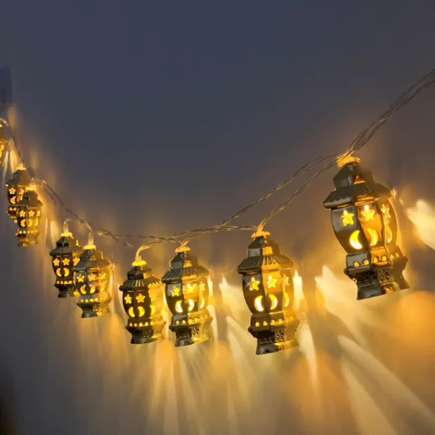 Guirlande Lumineuse Islamique 3M - Éclairage festif élégant