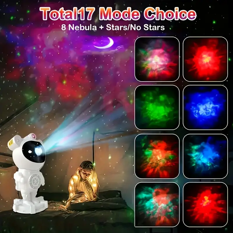 Projecteur Astronaute LED avec Haut-parleur Bluetooth 2 - Image 3