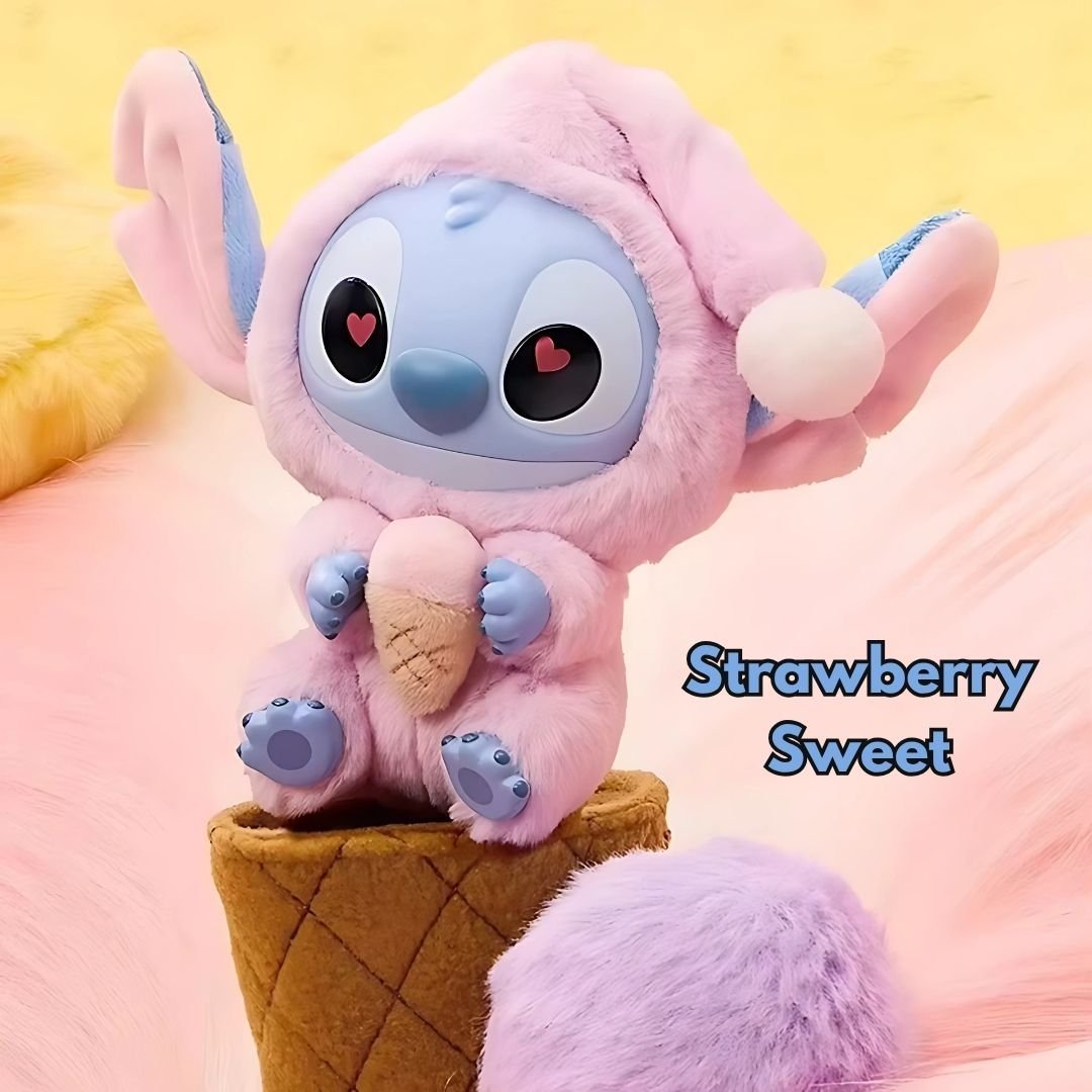 Médaille Surprise de Stitch Labubu – Blind Box Porte-Clé - Image 4