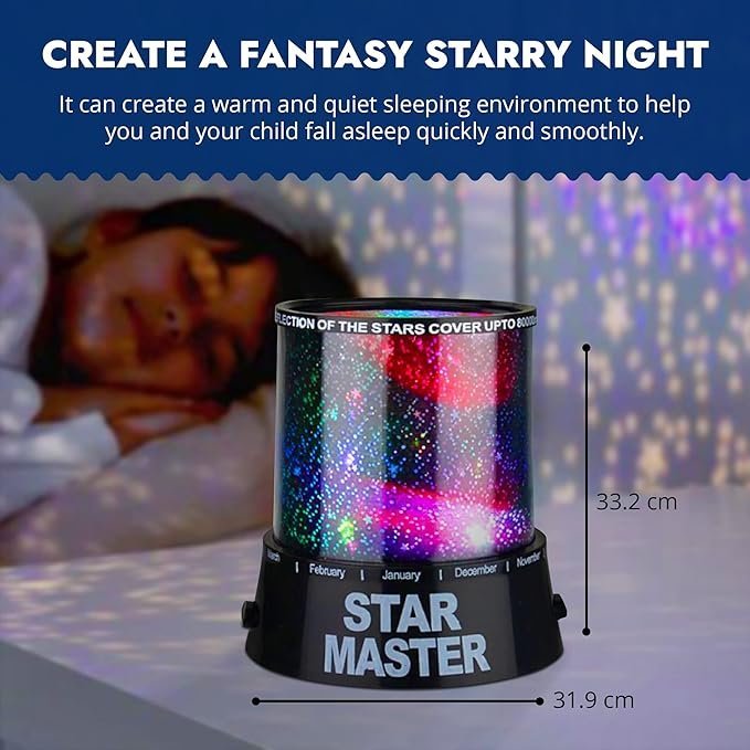 Star Master – Projecteur Ciel Étoilé Multicolore - Image 3