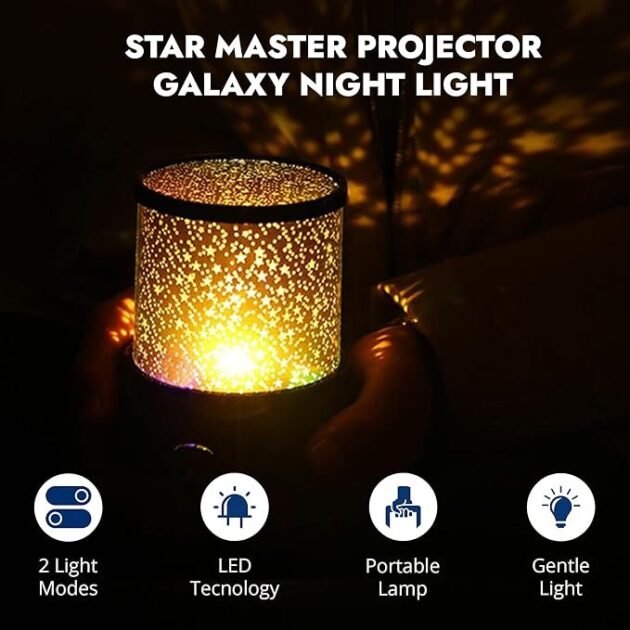 Star Master – Projecteur Ciel Étoilé Multicolore