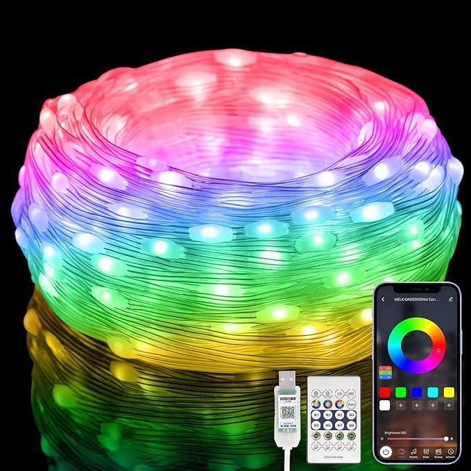 LED Intelligente USB 5M avec Contrôle App & Musique
