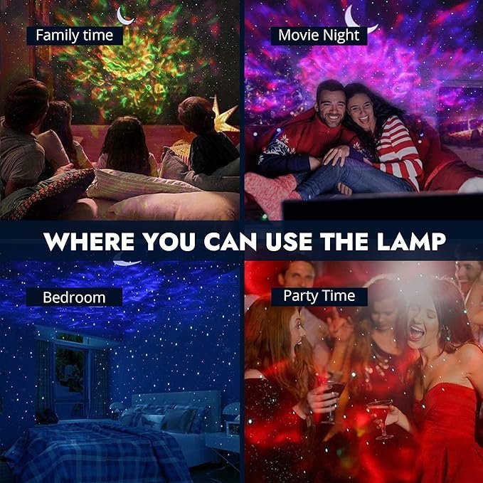 Star Master – Projecteur Ciel Étoilé Multicolore - Image 4