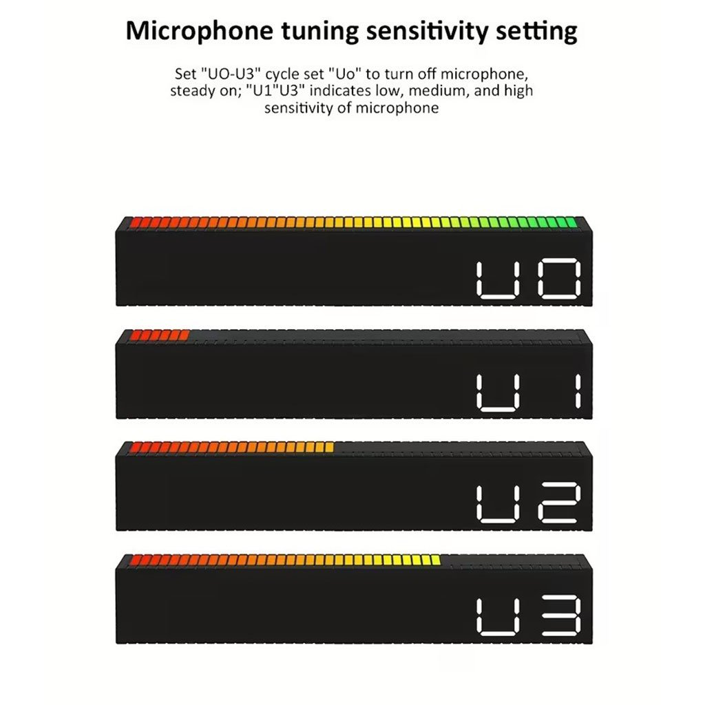 Horloge Numérique LED Intelligente – Effets Lumineux Interactifs & Affichage Multifonction - Image 5