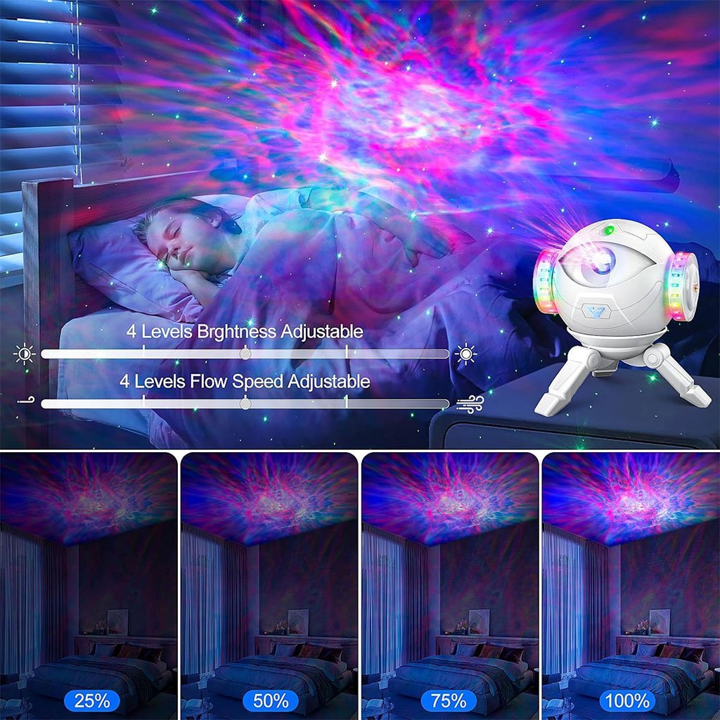 Projecteur Astronaute Nocturne réglable à 360°avec télécommande - Image 4