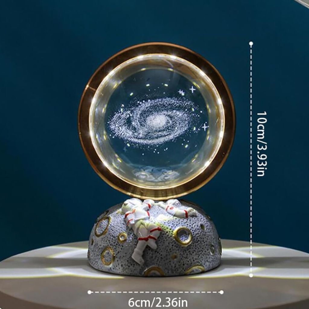 Lampe Cristal 3D Système Solaire - Image 2