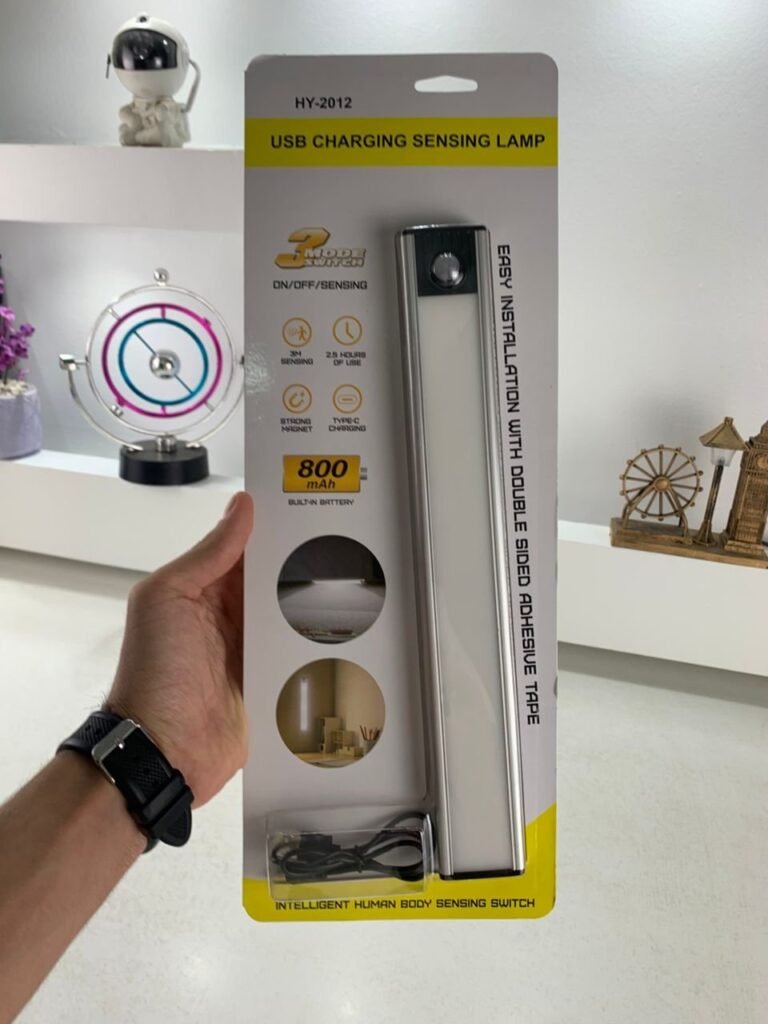 Lampe LED Rechargeable Détecteur Mouvement 3 Modes HY-2012