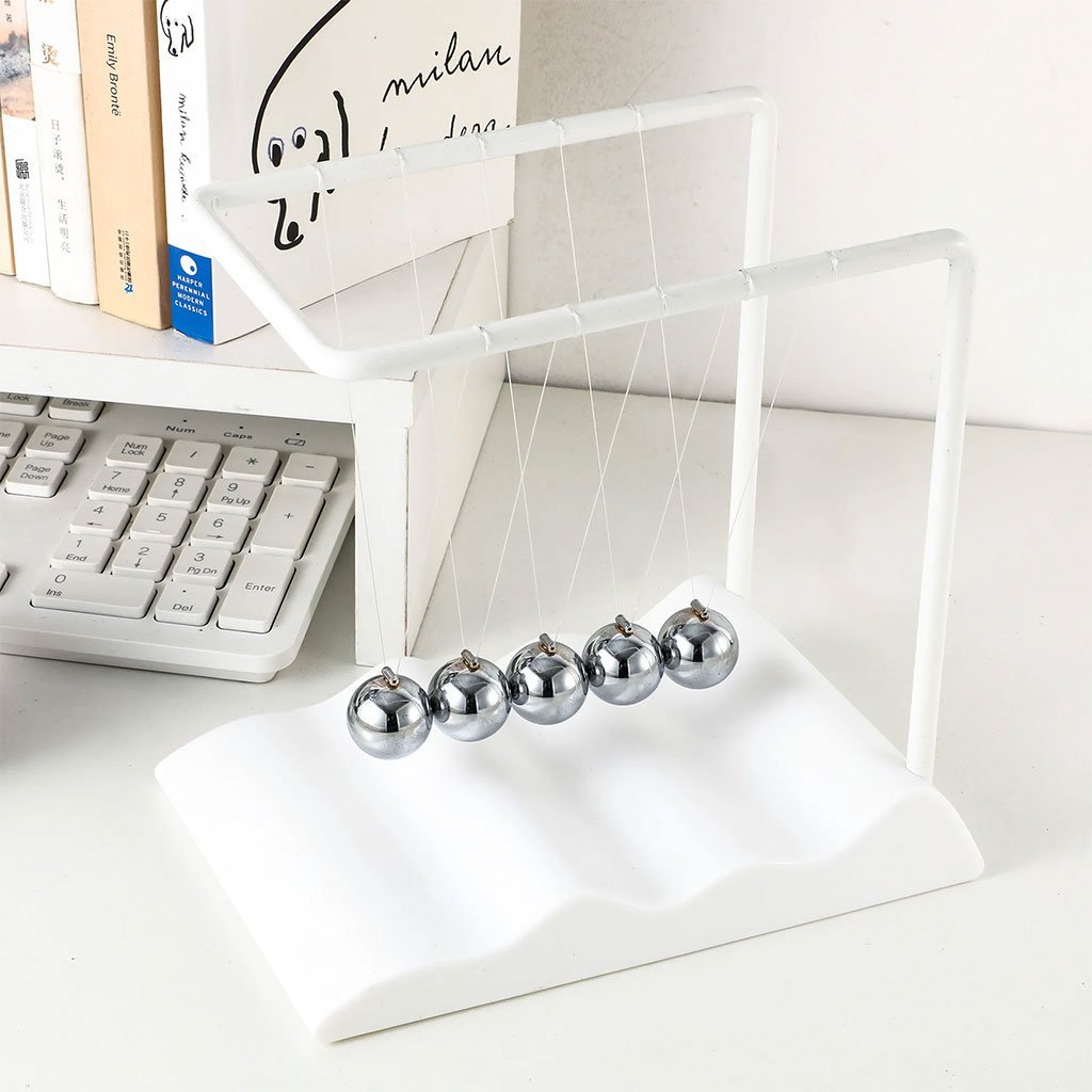 Pendule Newton Balls d’équilibre – Décoration scientifique et élégante - Image 3