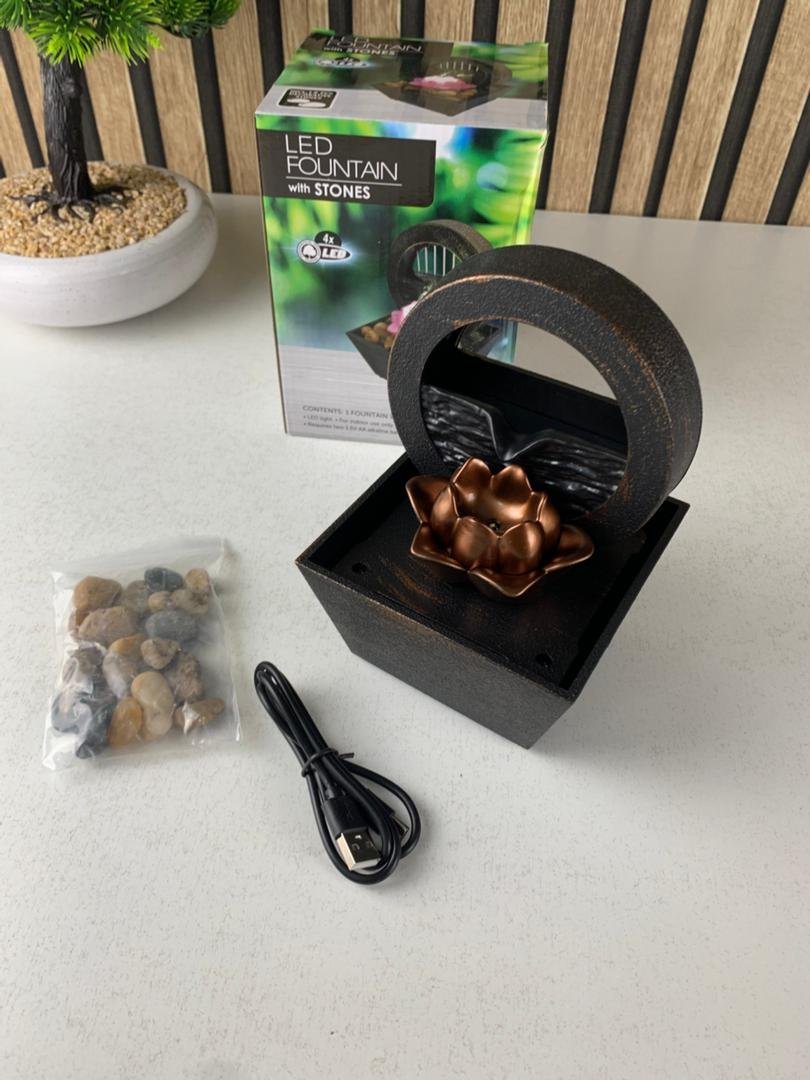 Fontaine d’Eau Décorative USB – Élégance Zen & Relaxation Instantanée - Image 7