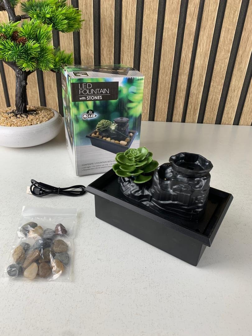 Fontaine d’Intérieur USB Anti-Stress – Décoration Zen & Relaxation Instantanée - Image 8