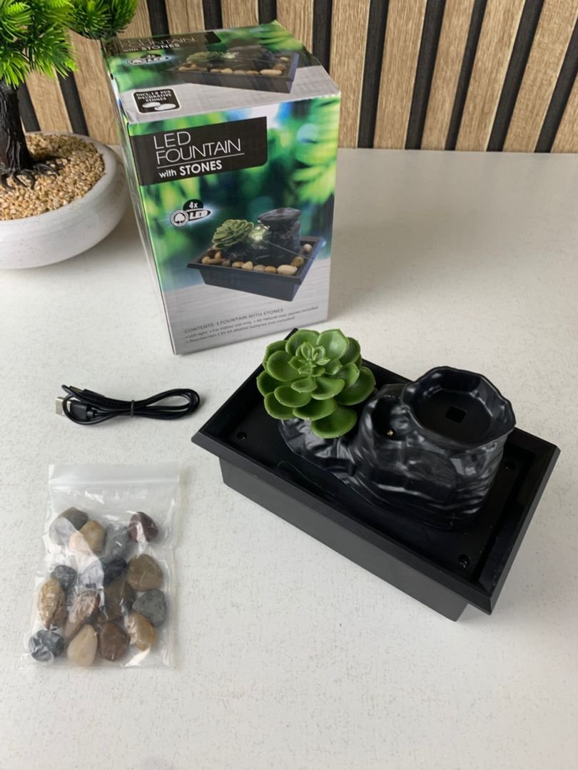 Fontaine d’Intérieur USB Anti-Stress – Décoration Zen & Relaxation Instantanée - Image 7