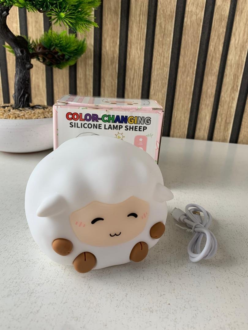 Veilleuse Mouton LED Souple et Rechargeable – Lampe Enfant en Silicone - Image 7