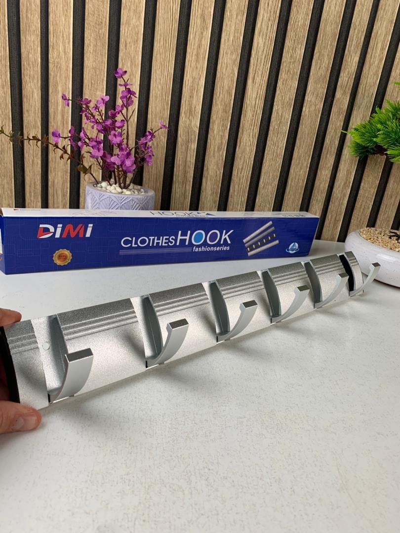 Porte Manteau Mural Métallique avec 6 Crochets – Élégance, solidité et gain d’espace - Image 7