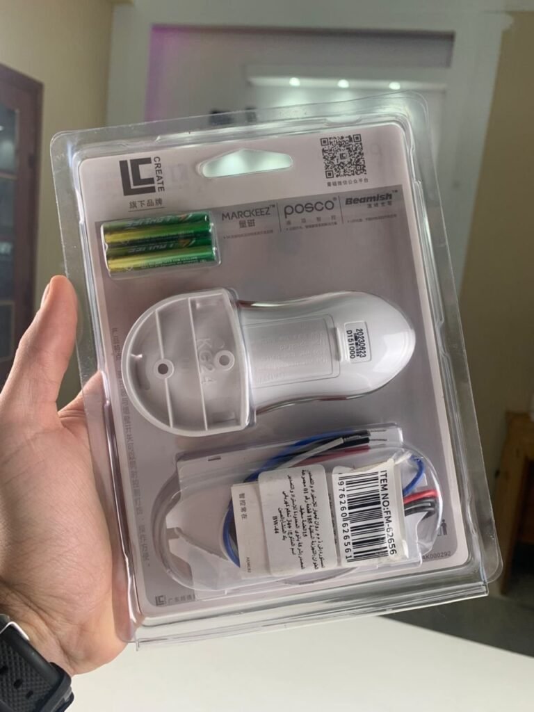 Interrupteur Télécommande Sans Fil 220V – Anti-Bruit,