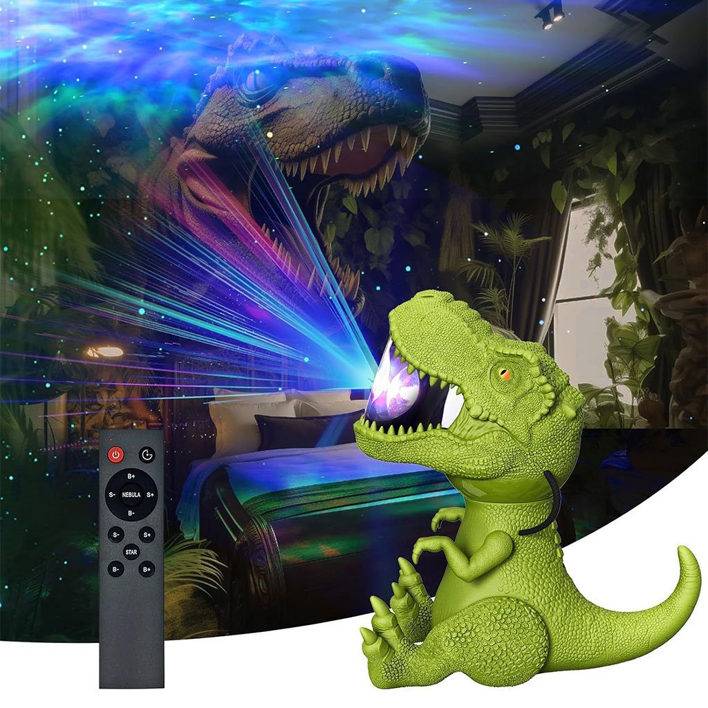Projecteur Dinosaure Galaxy et Haut Parleur avec Télécommande