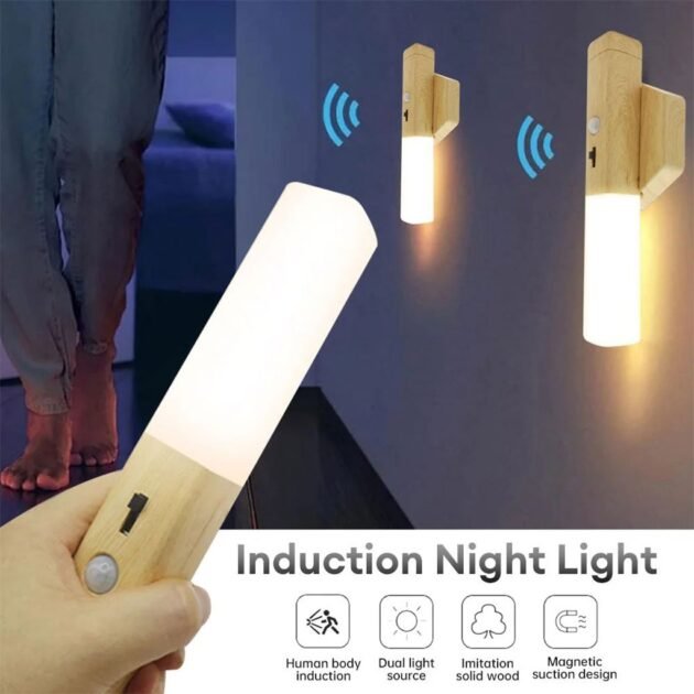 Lampe Magnétiques Intelligente avec Capteur – Design Élégant et Facile à Installer