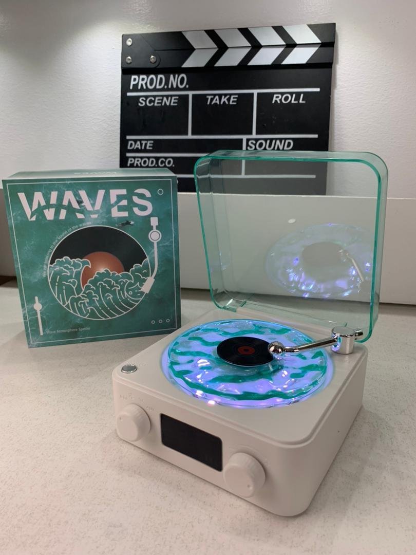 Lampe Vinyle Relaxante 3 Modes Sans Fil Bluetooth - Image 7