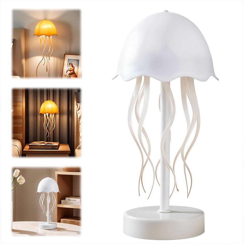 Veilleuse Lampes Méduse rechargeable avec capteur tactile – ambiance marine - Image 5