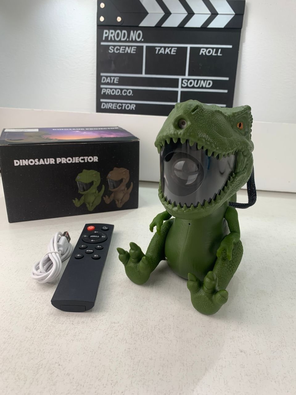 Projecteur Dinosaure Galaxy et Haut Parleur avec Télécommande - Image 4