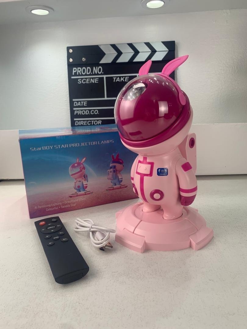 Projecteur Galaxie Lumière – Design Astronaute pour Enfants et Adultes - Image 4