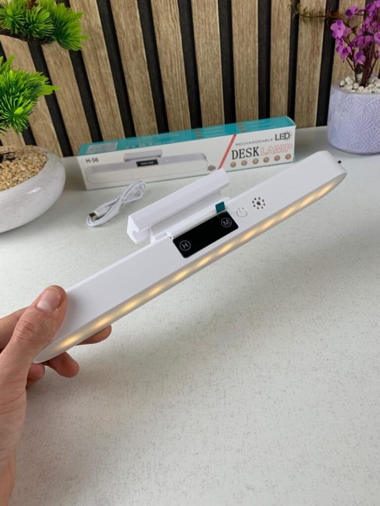 Lampe LED magnétique rechargeable – Éclairage intelligent et élégant