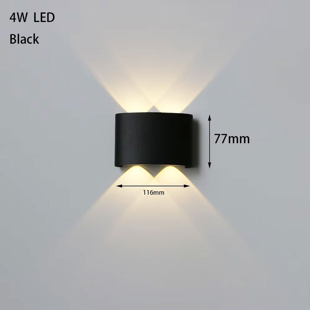 Applique Murale LED Étanche 2 Lampes en PP - Image 3