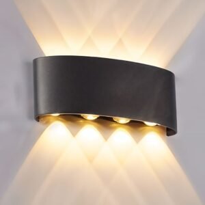 Applique Murale LED 8W Étanche 4 Lampes en PP