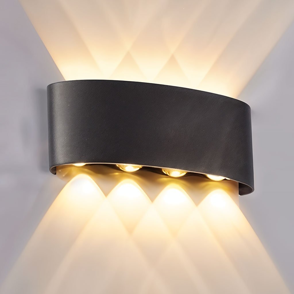 Applique Murale LED 8W Étanche 4 Lampes en PP