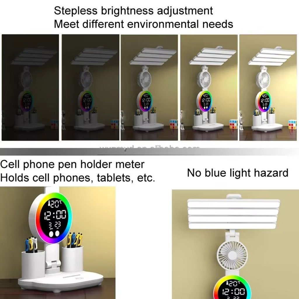 Lampe de Bureau LED avec Affichage Digital – Élégance et Fonctionnalité - Image 3