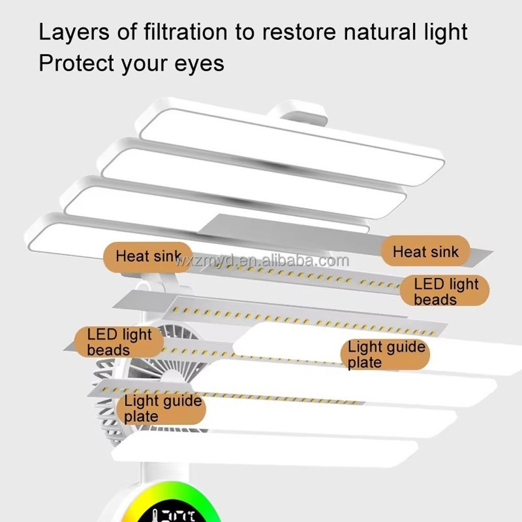 Lampe de Bureau LED avec Affichage Digital – Élégance et Fonctionnalité - Image 7