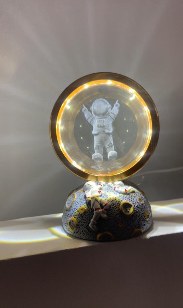 Lampe Cristal 3D Système Solaire - Image 4