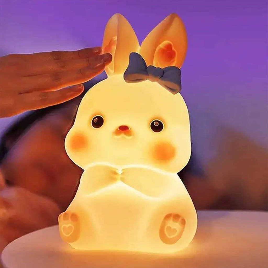 Veilleuse Enfant Design Lapin Mignon – Lampe LED Douce et Sécurisée - Image 4