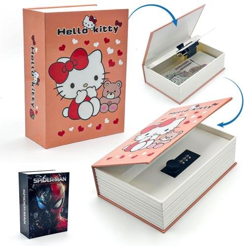 Coffre-fort Livre pour Enfants – Sécurité et Discrétion dans un Design Kawaii