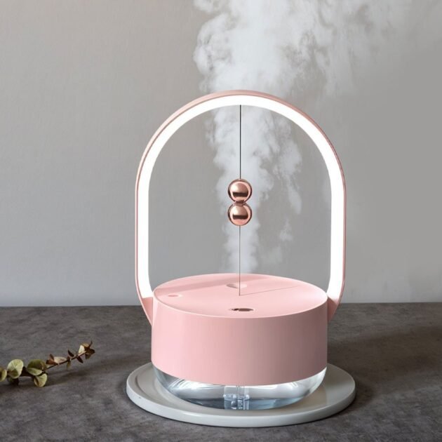 Humidificateur Portable à brume 350ml avec veilleuse rechargeable USB