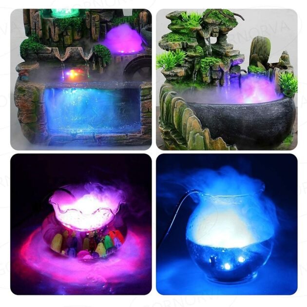 Nebuliseur LED 12 LED – Brouillard d’eau 100% vapeur pour bassins