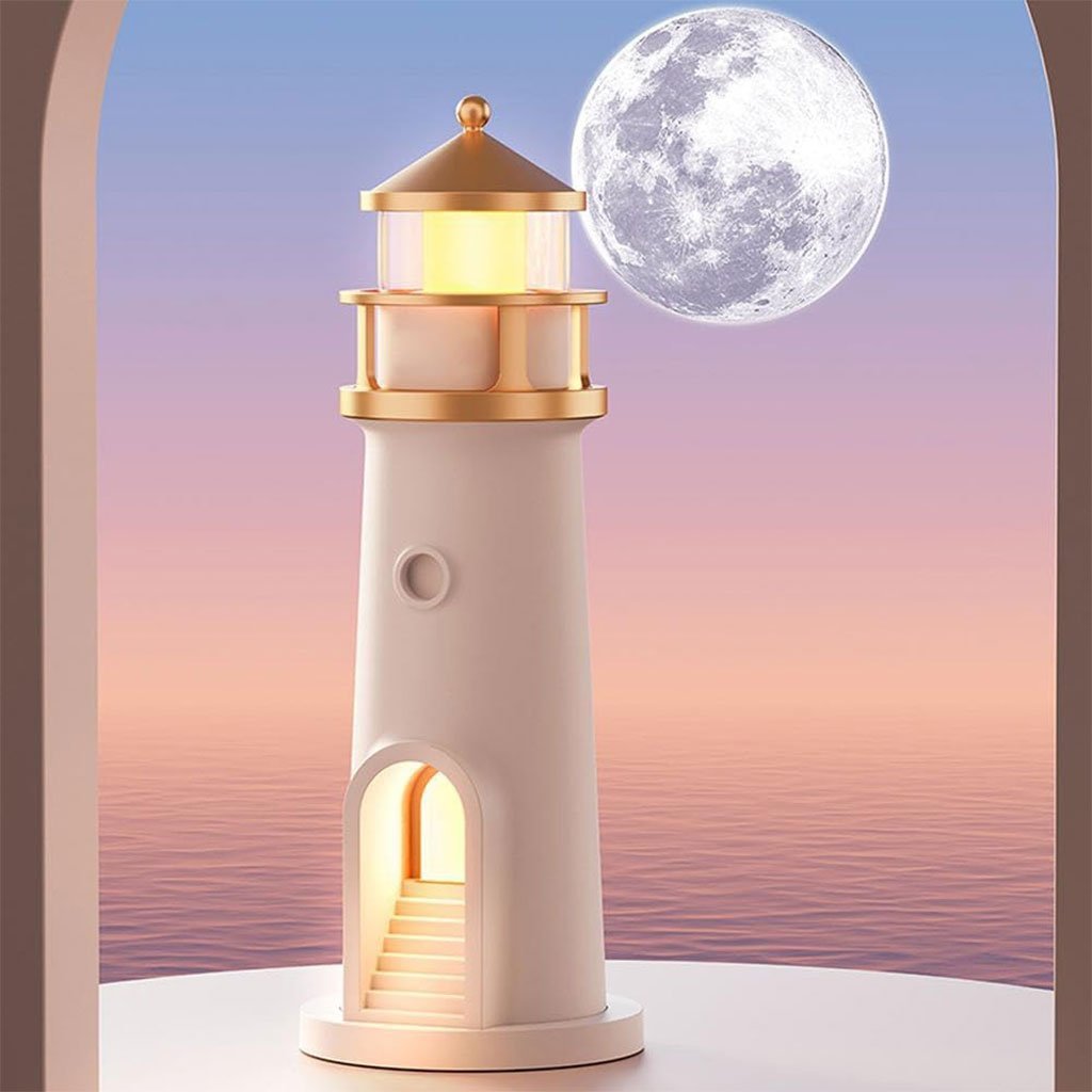 Veilleuse Lune Projecteur LED – Lampe Phare Rechargeable avec Télécommande - Image 6