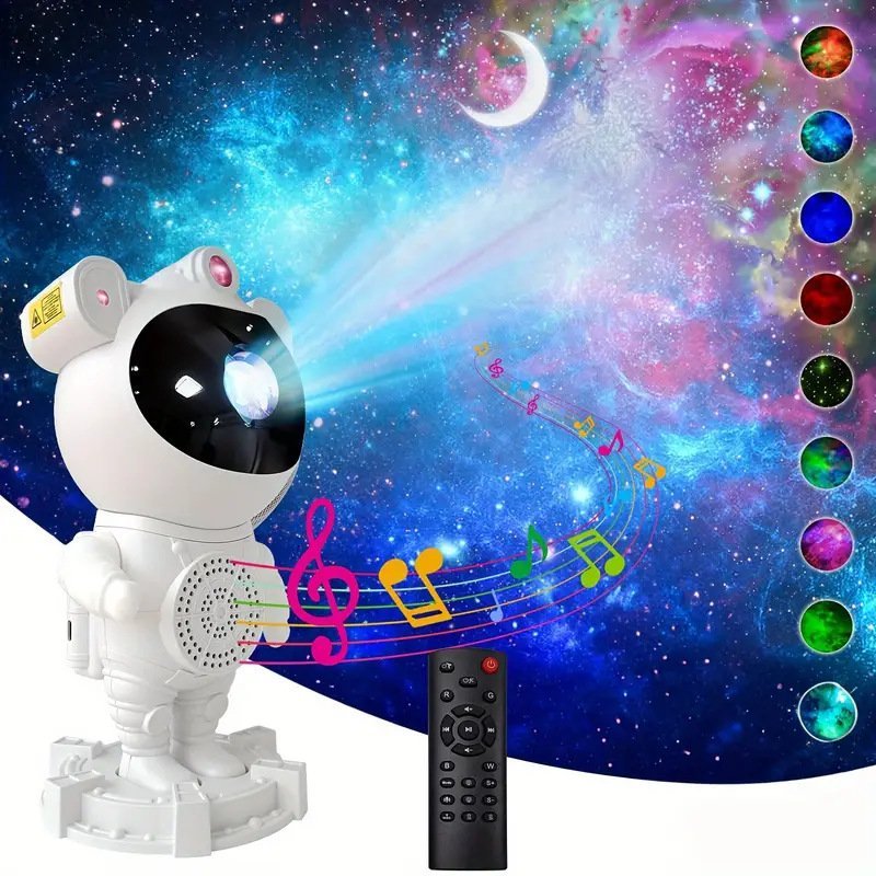 Projecteur Astronaute LED avec Haut-parleur Bluetooth 2 - Image 2