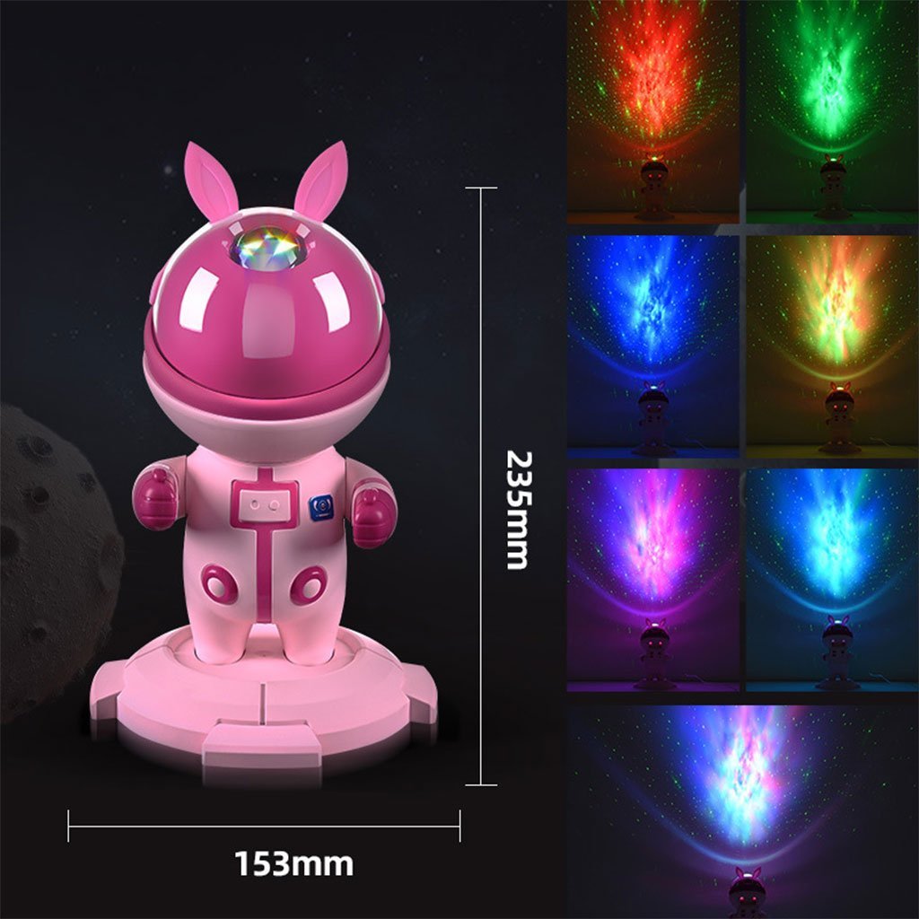 Projecteur Galaxie Lumière – Design Astronaute pour Enfants et Adultes - Image 2