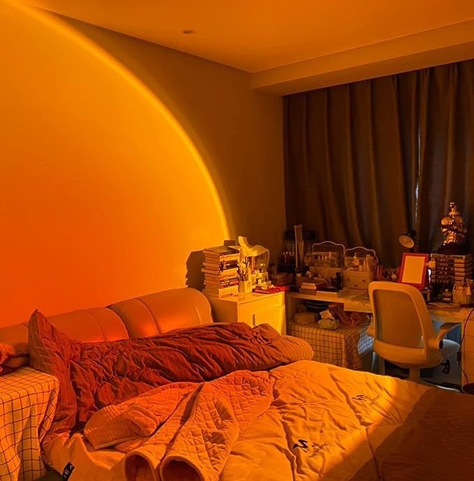 Projecteur de Coucher de Soleil Rotatif à 180° USB. - Image 2