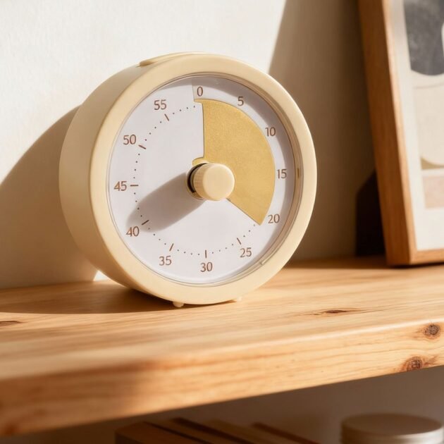 Minuteur Visuel 60 Minutes Conchstar – Apprendre le Temps en S’Amusant !