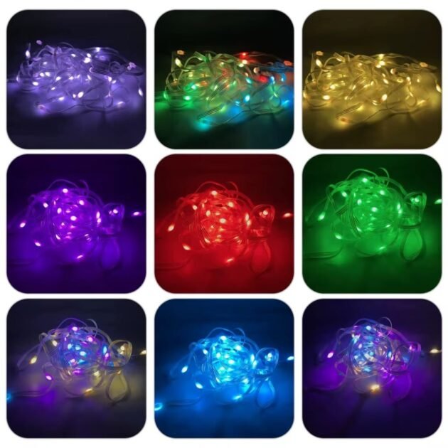 LED Intelligente USB 5M avec Contrôle App & Musique