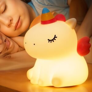 Veilleuse en Silicone Forme Unicorne
