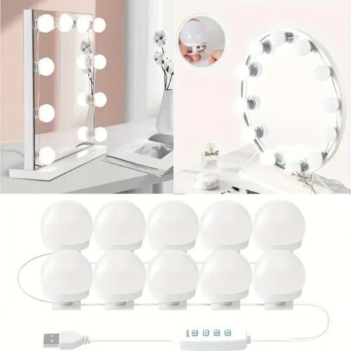 Lampe pour Miroir de Courtoisie Hollywood Style (10 pcs)