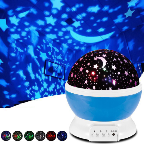 Lampe Projecteur Étoiles Cosmos avec Lumières Multicolores