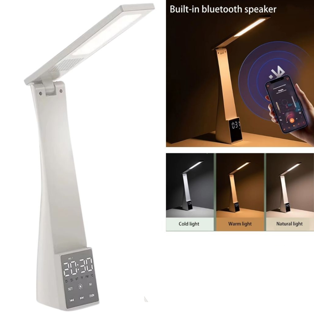 Réveil LED Grand Écran 7,2 Pouces avec Double Alarme