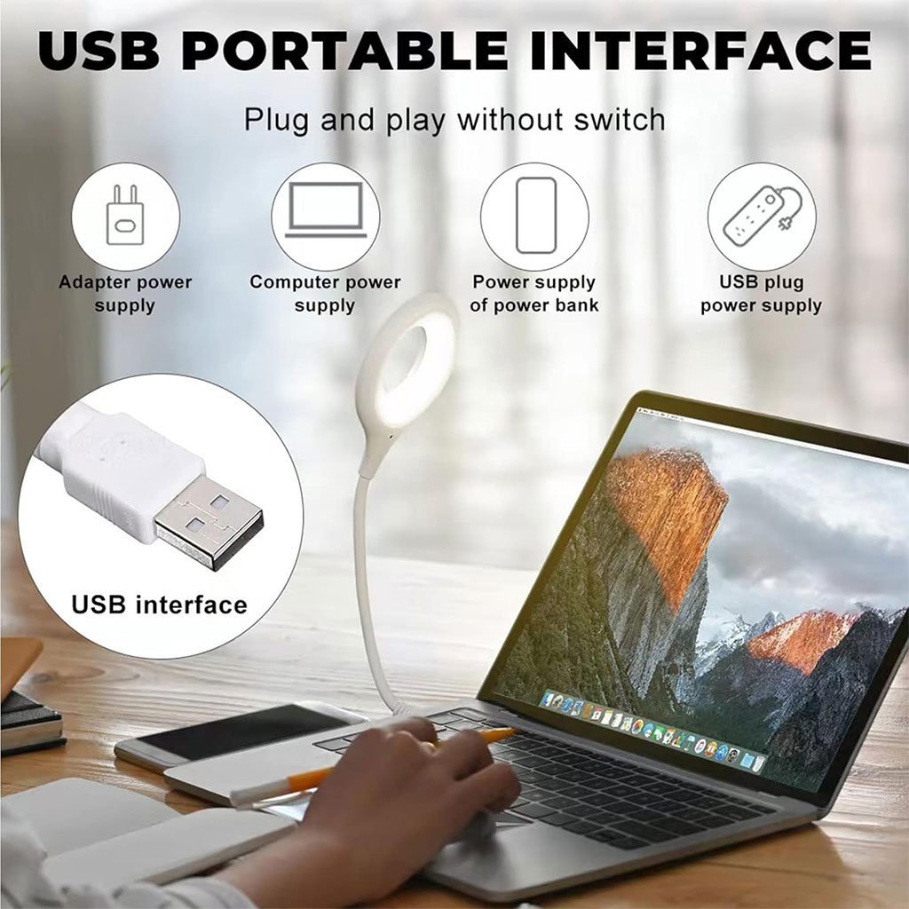 Lampe LED USB de Lecture à Commande Vocale intelligente - Image 4