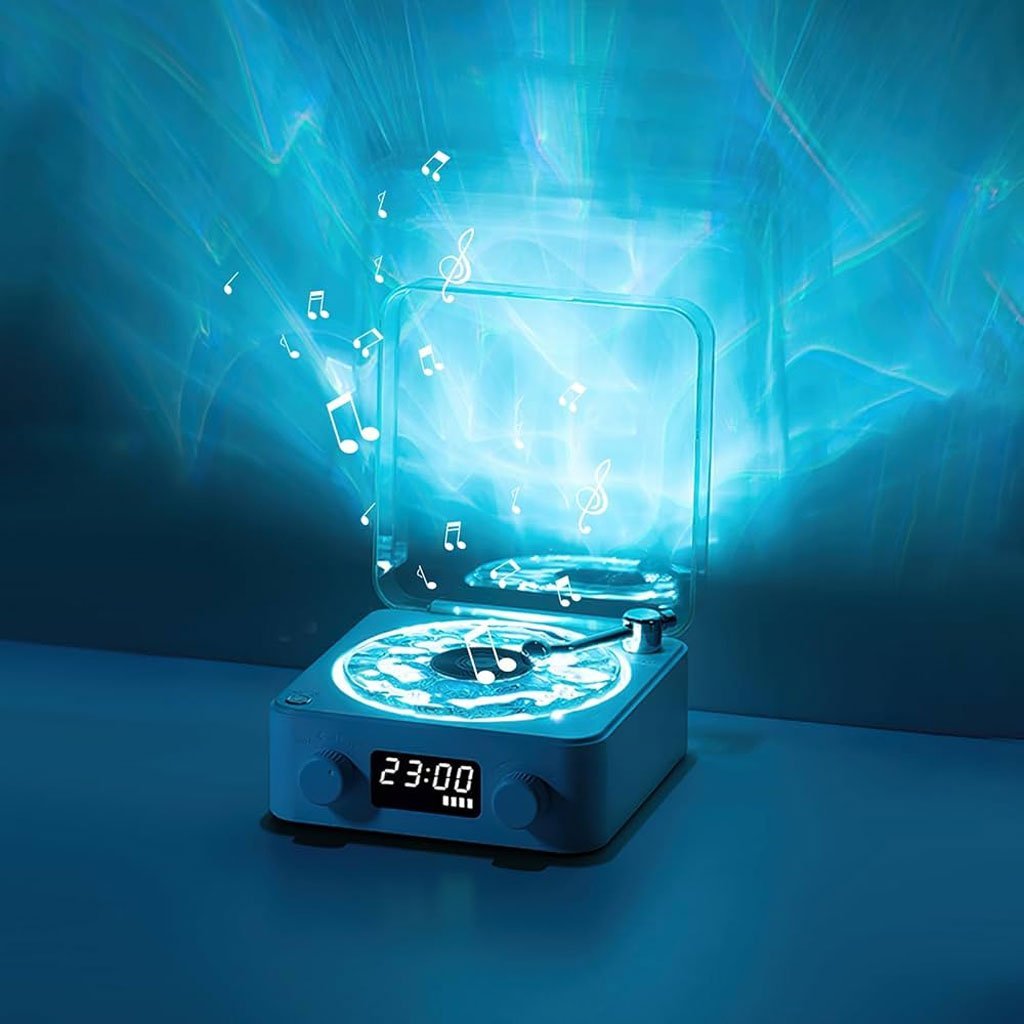 Lampe Vinyle Relaxante 3 Modes Sans Fil Bluetooth - Image 8